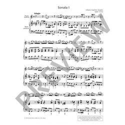 Johann Joachim Quantz Sechs Sonaten