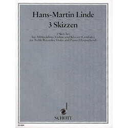 Hans-Martin Linde Drei Skizzen
