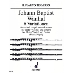 Johann Baptist Vanhal 6 Variationen
