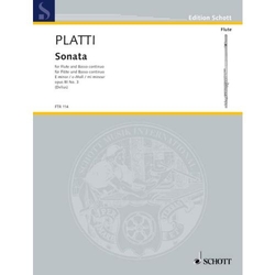 Giovanni Benedetto Platti Sonata e-Moll
