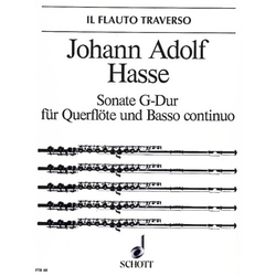 Johann Adolph Hasse Sonate G-Dur