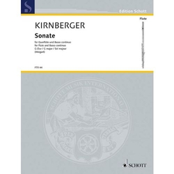 Johann Philipp Kirnberger Sonate G-Dur