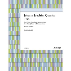 Quantz, Johann Joachim Trio a-Moll