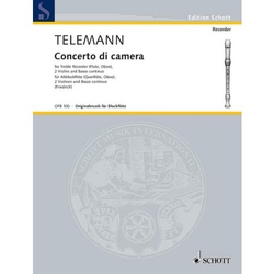 Georg Philipp Telemann Concerto di camera