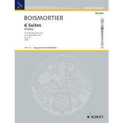 Joseph Bodin de Boismortier 6 Suiten