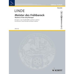 Hans-Martin Linde Meister des Frühbarock