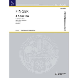 Gottfried Finger 4 Sonaten