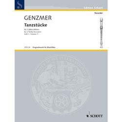 Harald Genzmer Tanzstücke