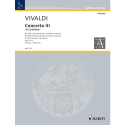 Antonio Vivaldi Concerto Nr. 3 D-Dur
