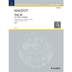 Jacques-Christophe Naudot Trio III C-Dur