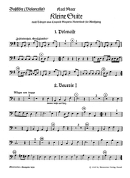 Marx, Karl Kleine Suite nach Tänzen aus Leopold Mozarts Notenbuch für Wolfgang