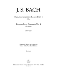 Bach, Johann Sebastian Brandenburgisches Konzert Nr. 4 G-Dur BWV 1049