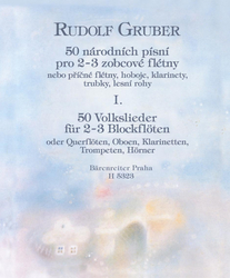 Gruber Rudolf 50 národních písní I. díl
