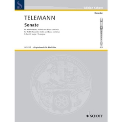 Georg Philipp Telemann Sonate F-Dur