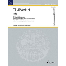 Georg Philipp Telemann Trio g-Moll