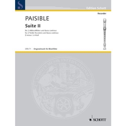 Jacques Paisible 6 Suiten