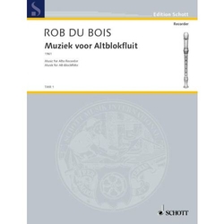 Rob Du Bois Muziek voor Altblokfluit