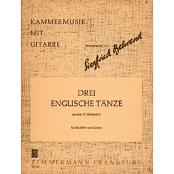 Behrend, Siegfried Drei englische Tänze