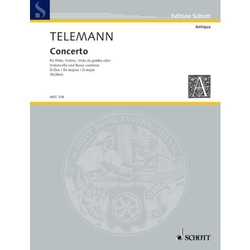 Georg Philipp Telemann Concerto D-Dur