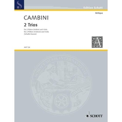 Giovanni Giuseppe Cambini 2 Trios