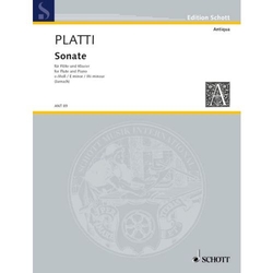 Giovanni Benedetto Platti Sonate e-Moll
