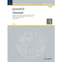 Johann Joachim Quantz Triosonate c-Moll