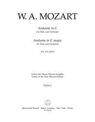 Mozart, Wolfgang Amadeus Andante für Flöte und Orchester C-Dur KV 315 (285e)