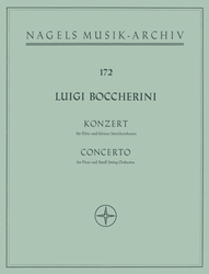 Boccherini Luigi Konzert für Flöte und Streicher D-Dur op. 27