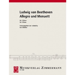 Beethoven, Ludwig van Allegro und Menuett