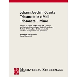 Quantz, Johann Joachim Triosonate c-Moll