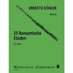 Köhler, Ernesto 25 romantische Etüden