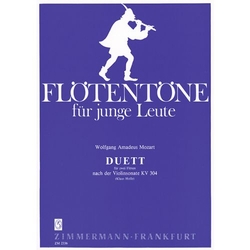 Mozart, Wolfgang Amadeus Duett nach der Violinsonate