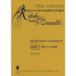 Campagnoli, Bartolomeo Duett Nr. 3 D-Dur