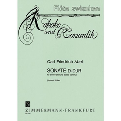 Abel, Carl Friedrich Sonate D-Dur