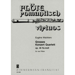 Walckiers, Eugène Großes Konzert Quartett fis-Moll