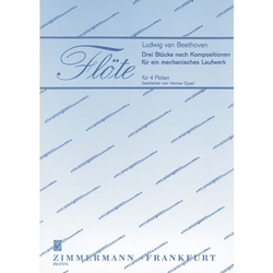 Beethoven, Ludwig van Drei Stücke nach Kompositionen