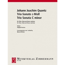 Quantz, Johann Joachim Trio-Sonate c-Moll