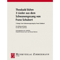Schubert, Franz 3 Lieder aus dem Schwanengesang von Franz Schubert