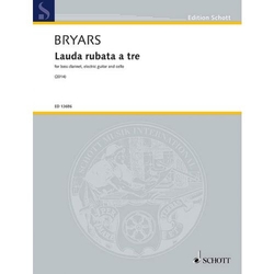 Gavin Bryars Lauda rubata a tre