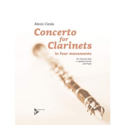 Alexis Ciesla Concerto for Clarinets