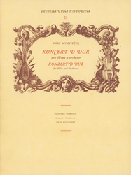 Mysliveček Josef Koncert pro flétnu a orchestr D dur