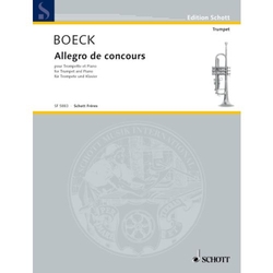 Auguste de Boeck Allegro de concours