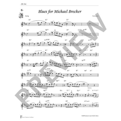 Fred Lipsius Playing Through The Blues - Alto Sax