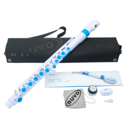 NUVO jFlute 2.0, weiß-blau