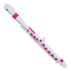 NUVO jFlute 2.0, weiß-pink