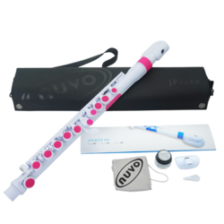 NUVO jFlute 2.0, weiß-pink
