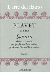 Michel Blavet Sonata A-Dur