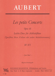 Jacques Aubert Les petits Concerts, Heft 2