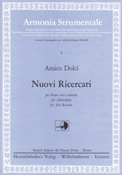 Amico Dolci Nuovi Ricercari I-III