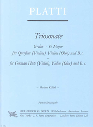 Giovanni Benedetto Platti Triosonate G-Dur